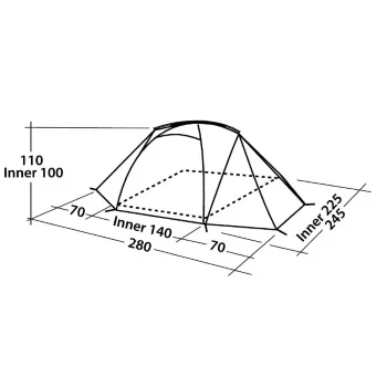 Easy Camp šator Equinox 200 120283-3 Easy Camp šator Equinox 200 120283-3